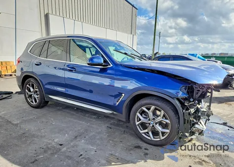 2021 BMW X3 Sdrive30I z USA, uszkodzony, nr VIN 5UXTY3C0XM9F31759